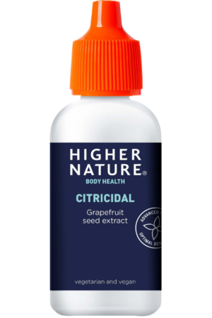 Higher Nature Citricidal 25ml (Grapefruit Seed Extract) - natural anti-bacterial & anti-fungal agent